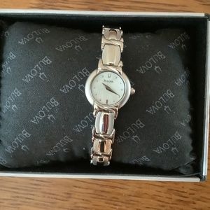 Bulova ladies stainless steel watch